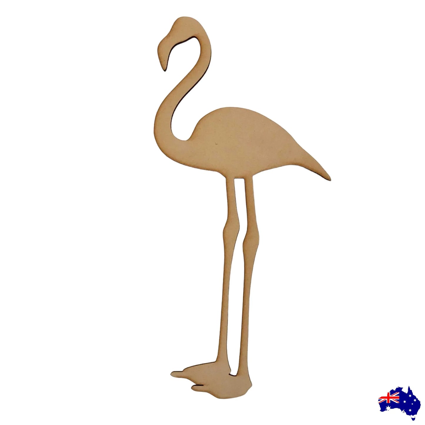 Flamingo Bird MDF Shape DIY Raw Cut Out Art Craft Decor - The Renmy Store Homewares & Gifts