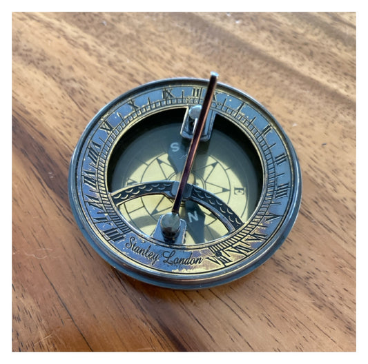 Sundial Sun Dial Vintage Antique Nautical Style