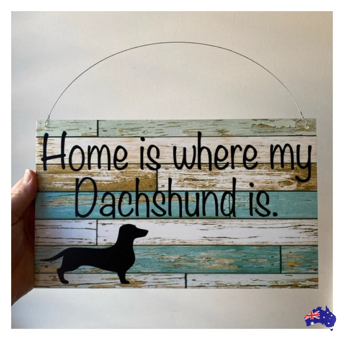 Dachshund Dog Custom Personalised Sign - The Renmy Store Homewares & Gifts