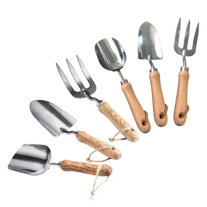 Hand Trowel Shovel Garden Tool Wood - The Renmy Store Homewares & Gifts