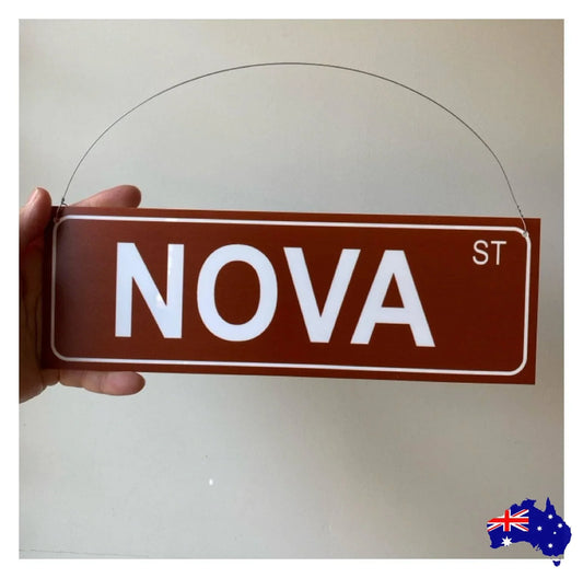 Street Custom Personalised Sign - The Renmy Store Homewares & Gifts