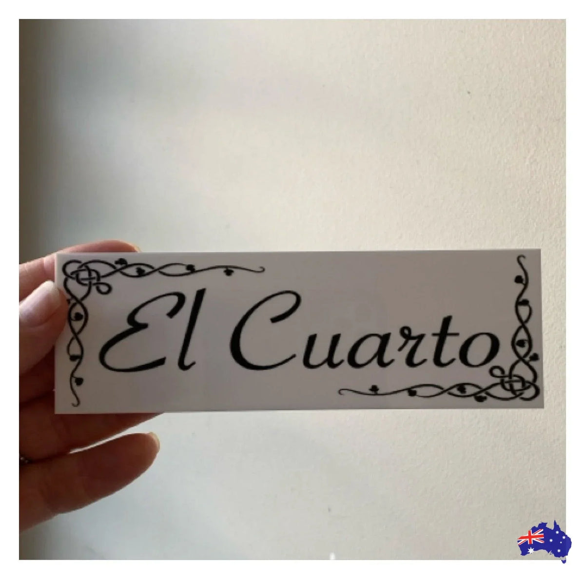 Custom Personalised Vintage White Sign - The Renmy Store Homewares & Gifts