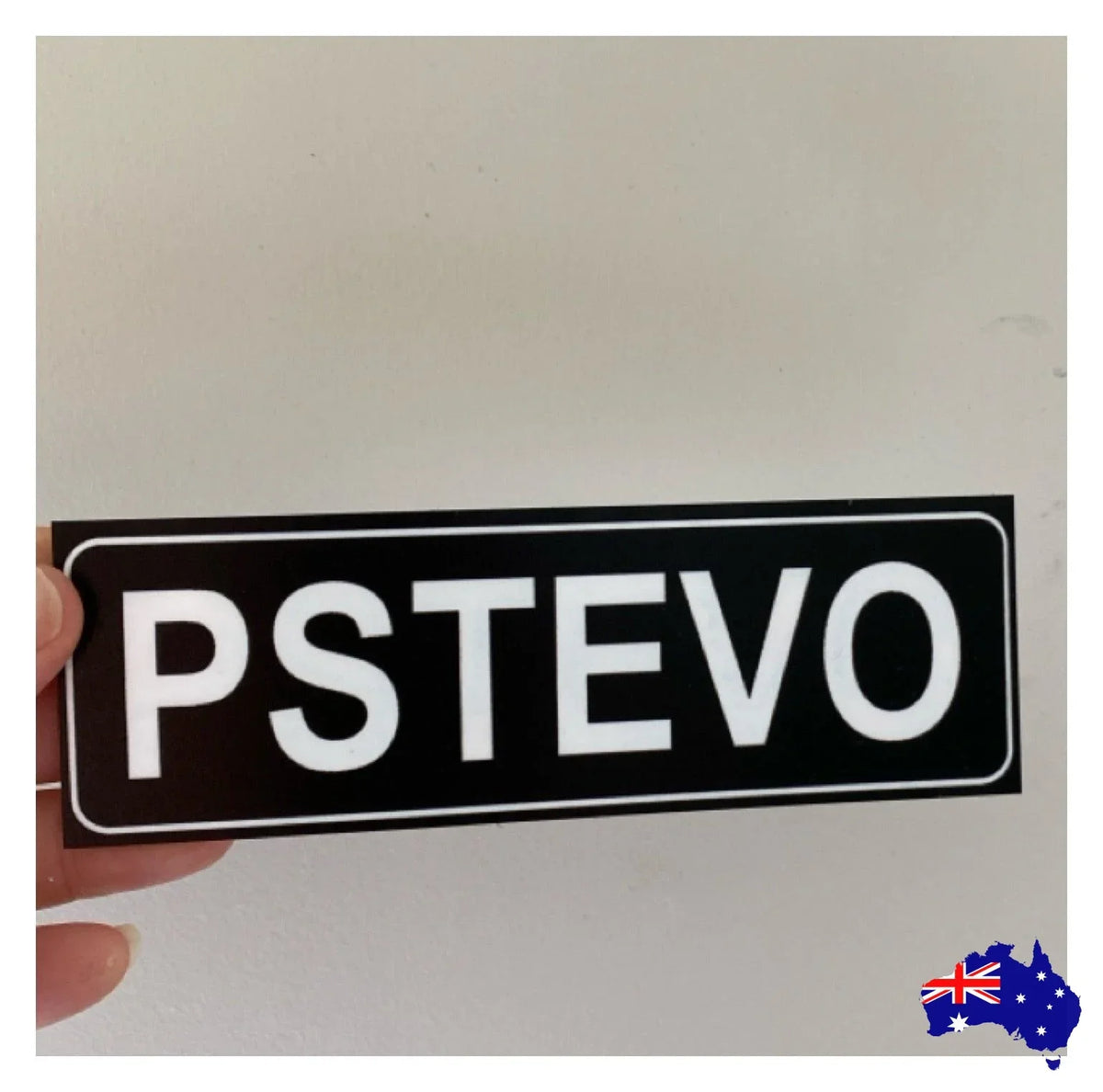 Street Black Custom Personalised Sign - The Renmy Store Homewares & Gifts