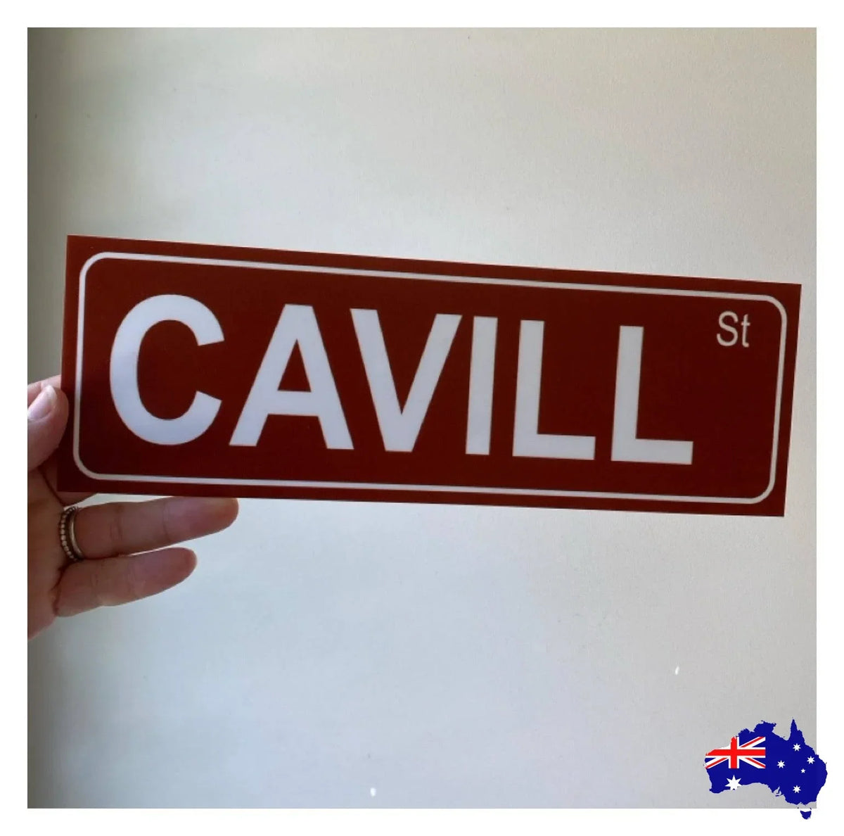 Street Custom Personalised Sign - The Renmy Store Homewares & Gifts