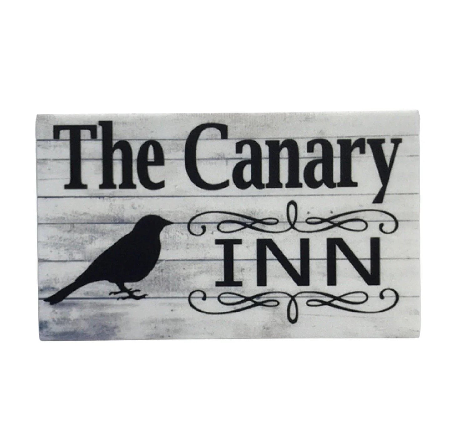 The Canary Bird Inn Bird Sign - The Renmy Store Homewares & Gifts