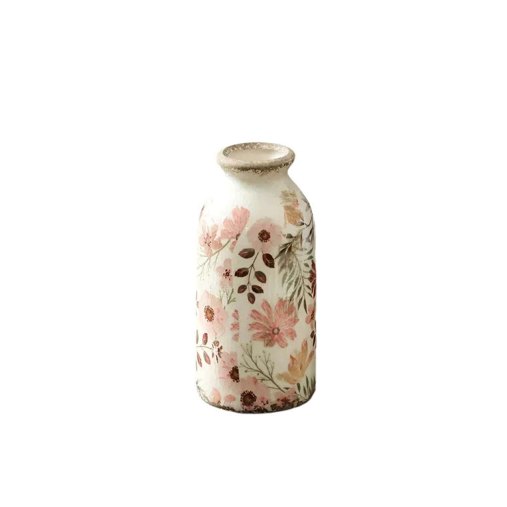 Vase Floral Rose Cottage - The Renmy Store Homewares & Gifts