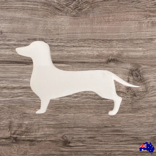 Dachshund Dog Craft DIY Art Acrylic Black White - The Renmy Store Homewares & Gifts