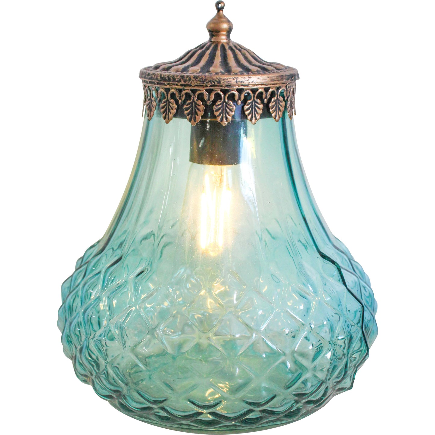 Lantern Light LED Rustic Shimmer - The Renmy Store Homewares & Gifts 