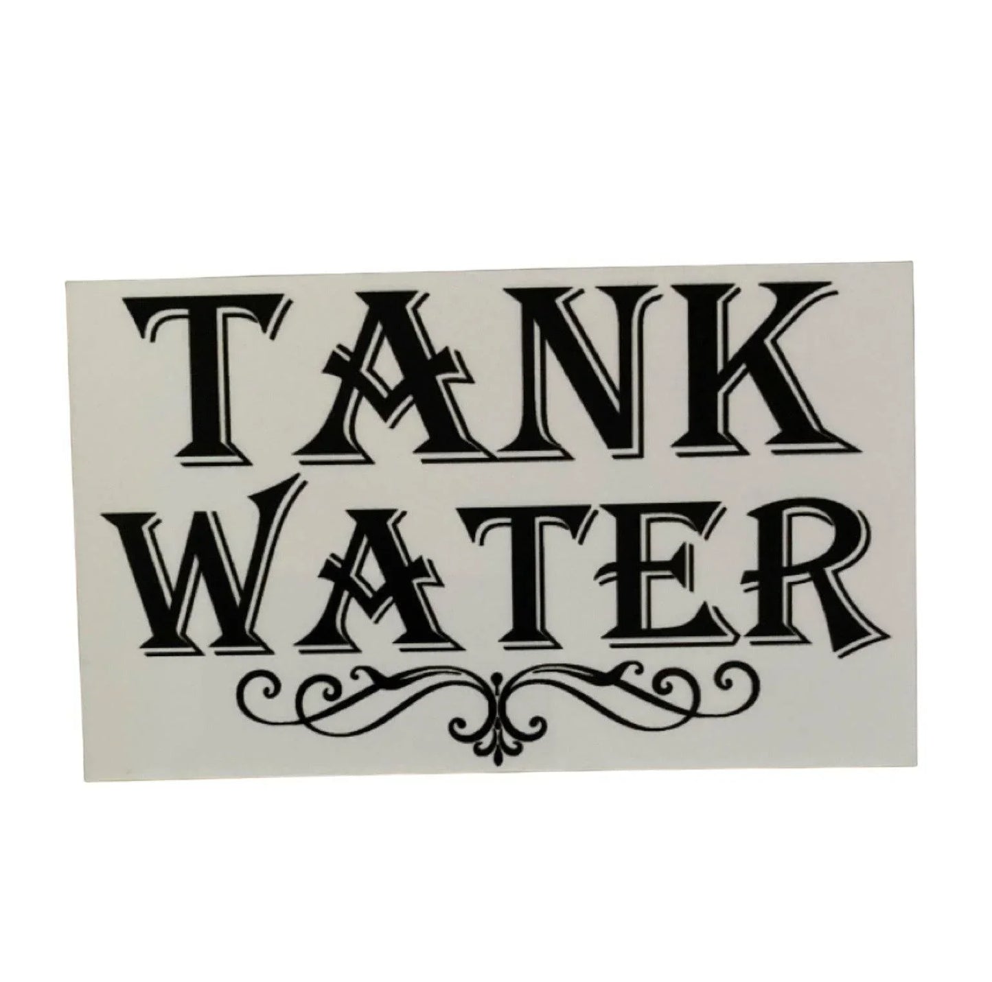 Tank Water Garden Property Tap Tank Sign - The Renmy Store Homewares & Gifts