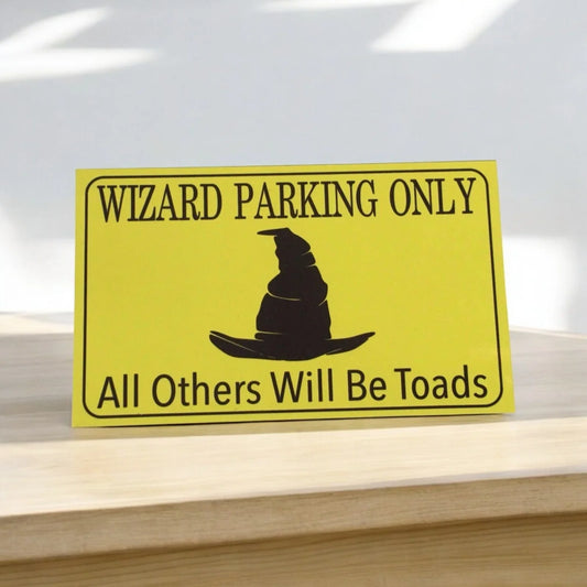 Wizard Parking Wizards Sign - The Renmy Store Homewares & Gifts