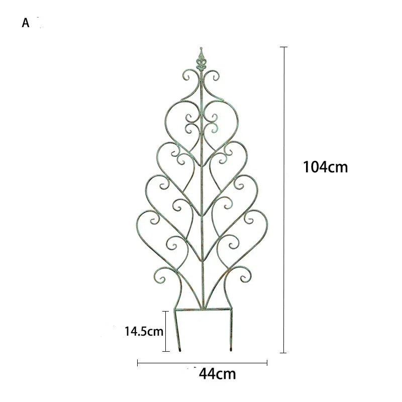 Trellis Garden Vintage Metal Rustic - The Renmy Store Homewares & Gifts