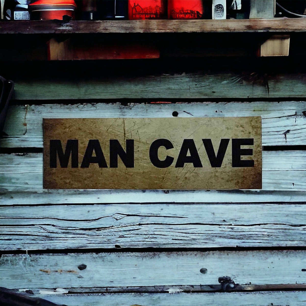 Man Cave Vintage Sign - The Renmy Store Homewares & Gifts