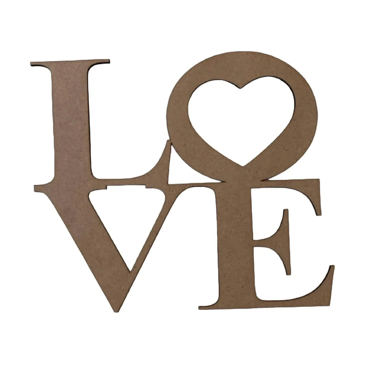 Heart Love Hearts Art Craft Mosaic Wooden MDF DIY - The Renmy Store Homewares & Gifts