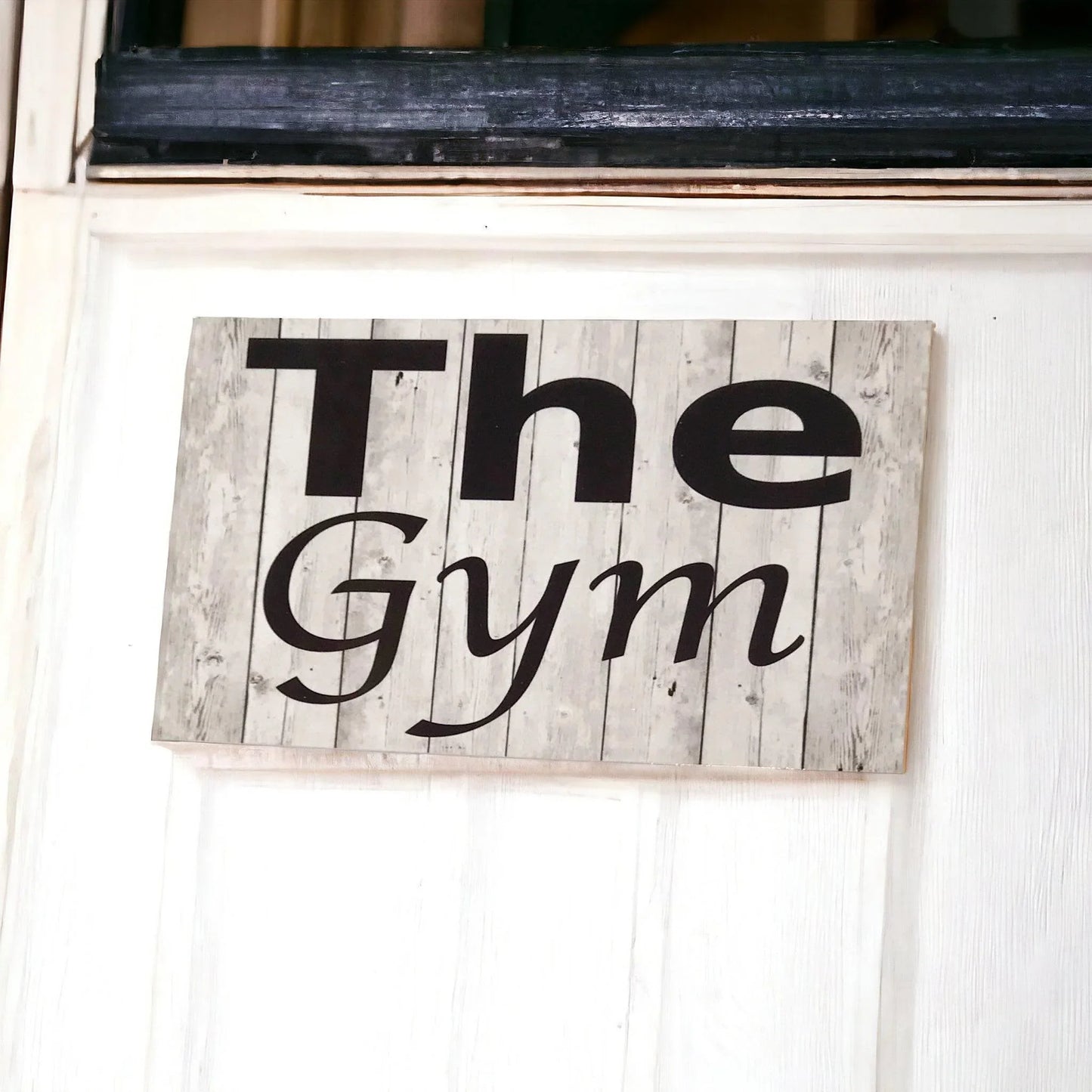 The Gym Door or Room Sign - The Renmy Store Homewares & Gifts