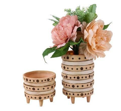 Pot or Vase Planter Vera Dot Funky Plant Large - The Renmy Store Homewares & Gifts