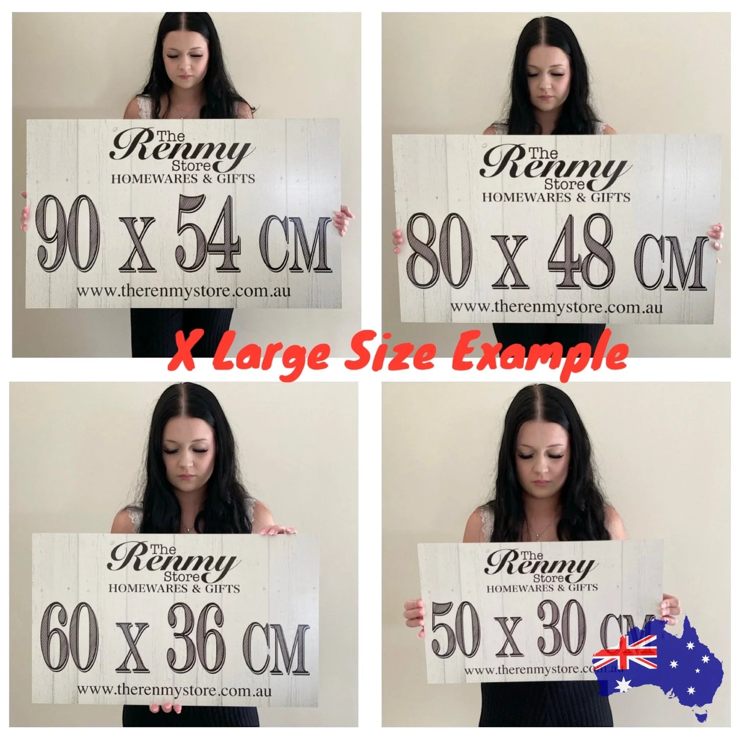 Warning Dangerous Dog Dogs Gate Sign - The Renmy Store Homewares & Gifts