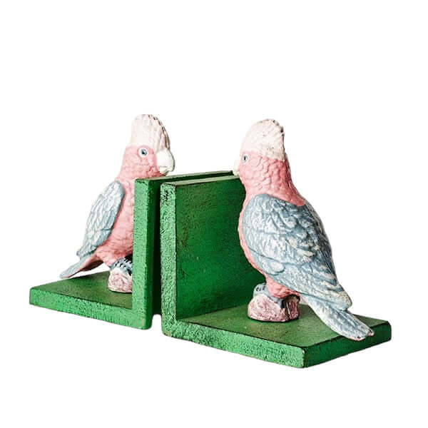 Book Ends Bookend Galah Bird - The Renmy Store Homewares & Gifts 