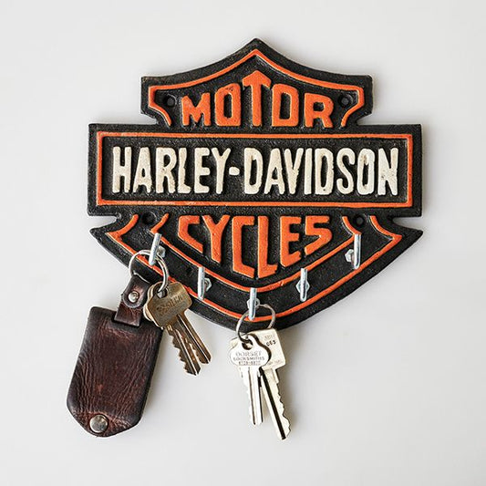 Harley Davidson Hook Key Rack Vintage - The Renmy Store Homewares & Gifts 