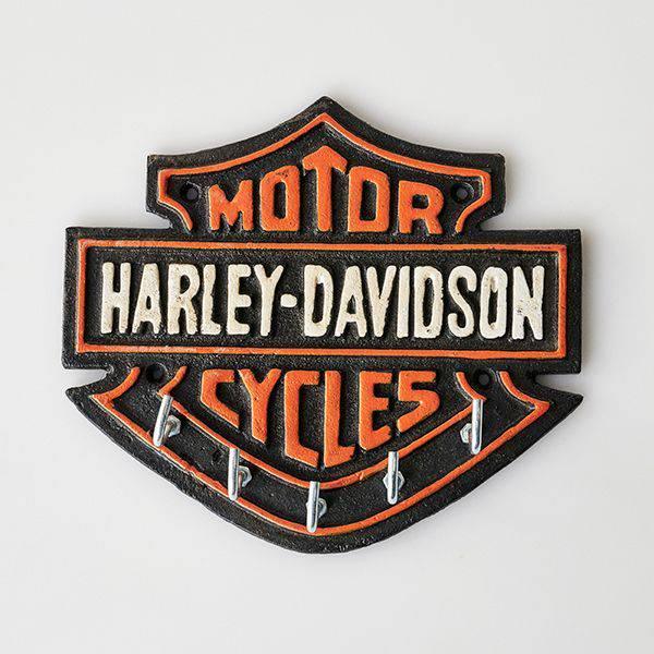Harley Davidson Hook Key Rack Vintage - The Renmy Store Homewares & Gifts