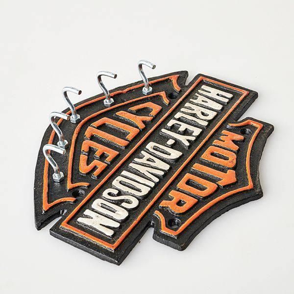 Harley Davidson Hook Key Rack Vintage - The Renmy Store Homewares & Gifts