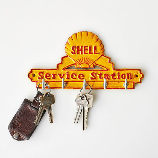 Shell Service Hook Key Rack Vintage - The Renmy Store Homewares & Gifts 