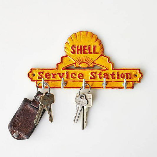 Shell Service Hook Key Rack Vintage - The Renmy Store Homewares & Gifts