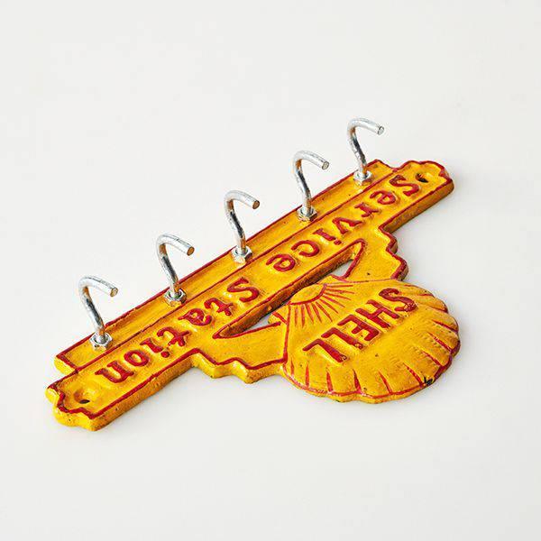 Shell Service Hook Key Rack Vintage - The Renmy Store Homewares & Gifts