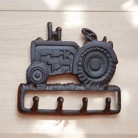 Hook Tractor Farmhouse Country Rustic Cast Iron - The Renmy Store Homewares & Gifts