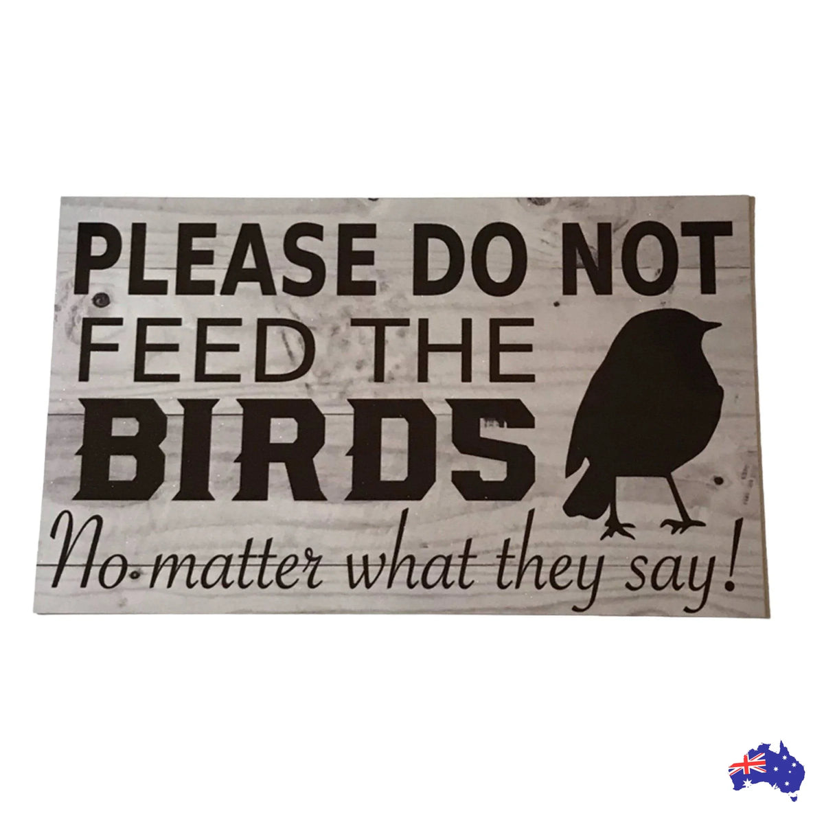Do Not Feed The Birds Cafe Sign - The Renmy Store Homewares & Gifts