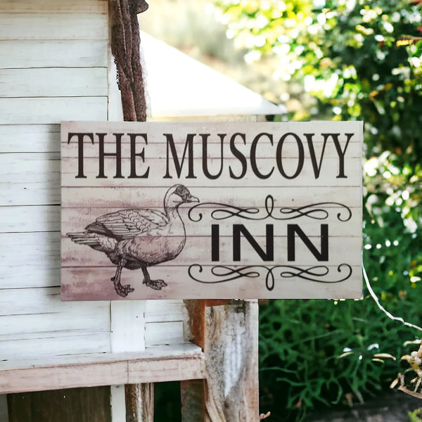 The Muscovy Duck Inn Sign – The Renmy Store Homewares Gifts