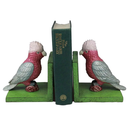 Book Ends Bookend Galah Bird - The Renmy Store Homewares & Gifts