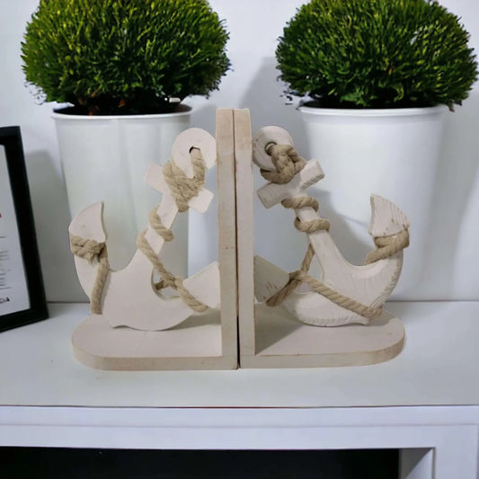 Book Ends Bookends Anchor Beach House - The Renmy Store Homewares & Gifts