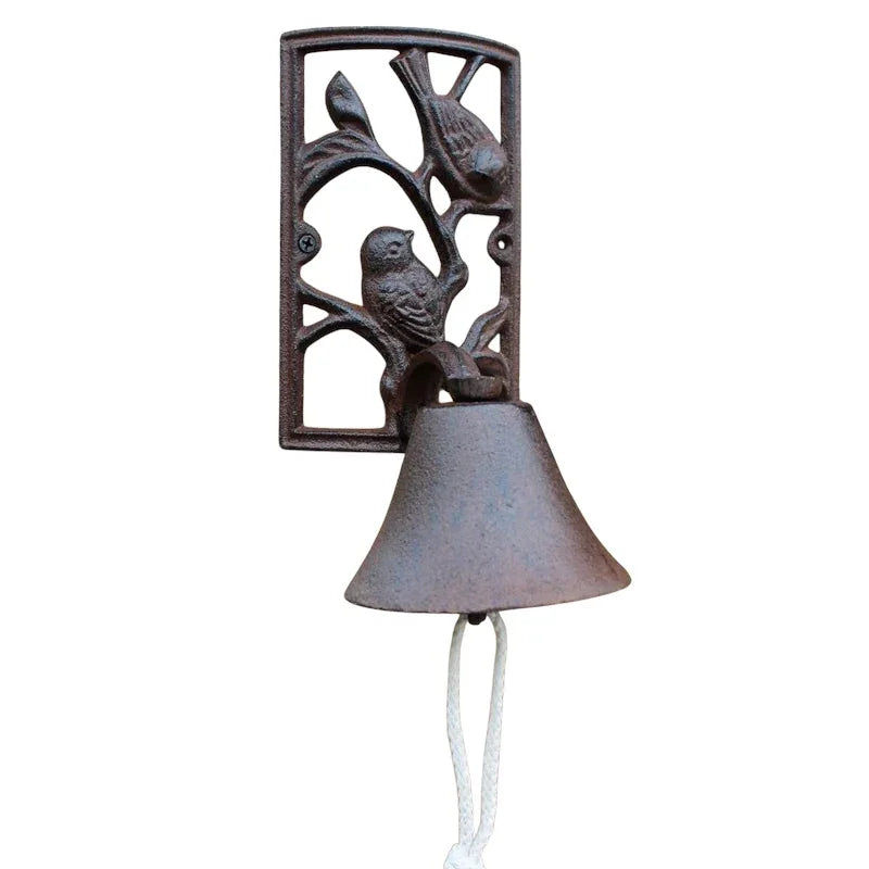 Door Bell Decorative Birds Cast Iron - The Renmy Store Homewares & Gifts