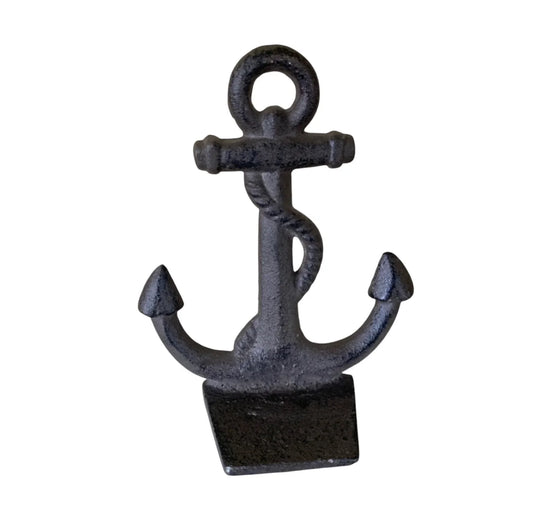 Door Stop Anchor Nautical Rustic Cast Iron - The Renmy Store Homewares & Gifts