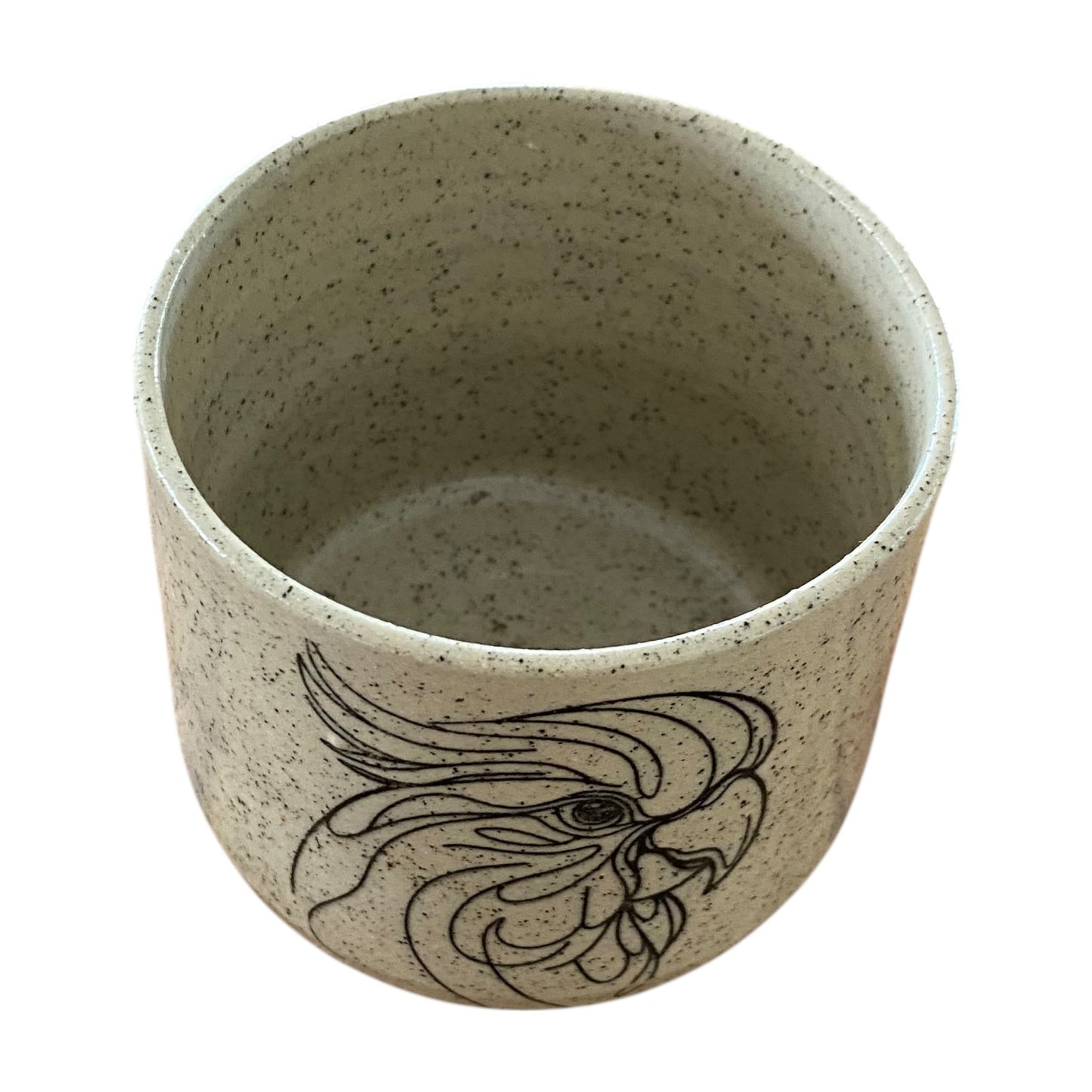 Mug Cup Cockatoo Bird Pottery Ceramic Aussie Made