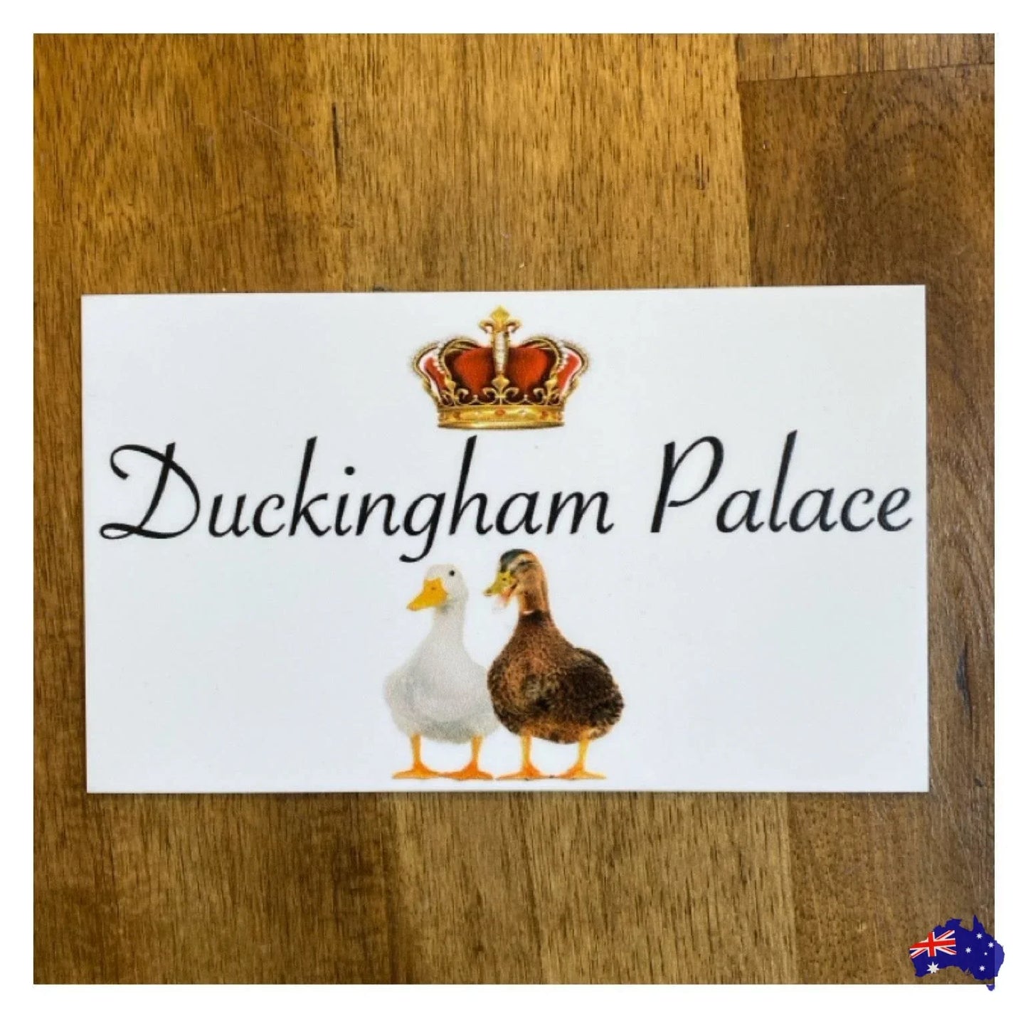 Duckingham Palace Duck House Sign - The Renmy Store Homewares & Gifts