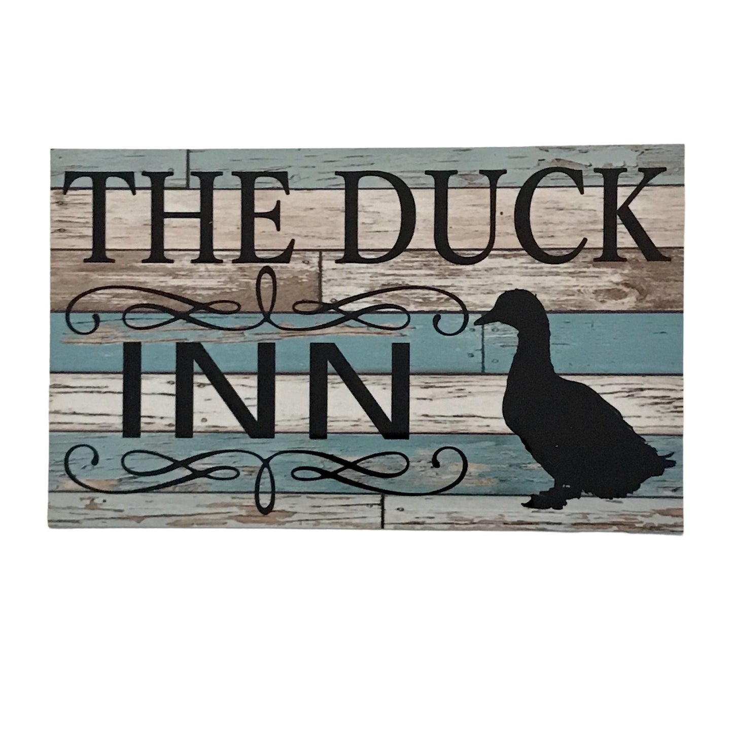 The Duck Inn Blue Sign - The Renmy Store Homewares & Gifts 