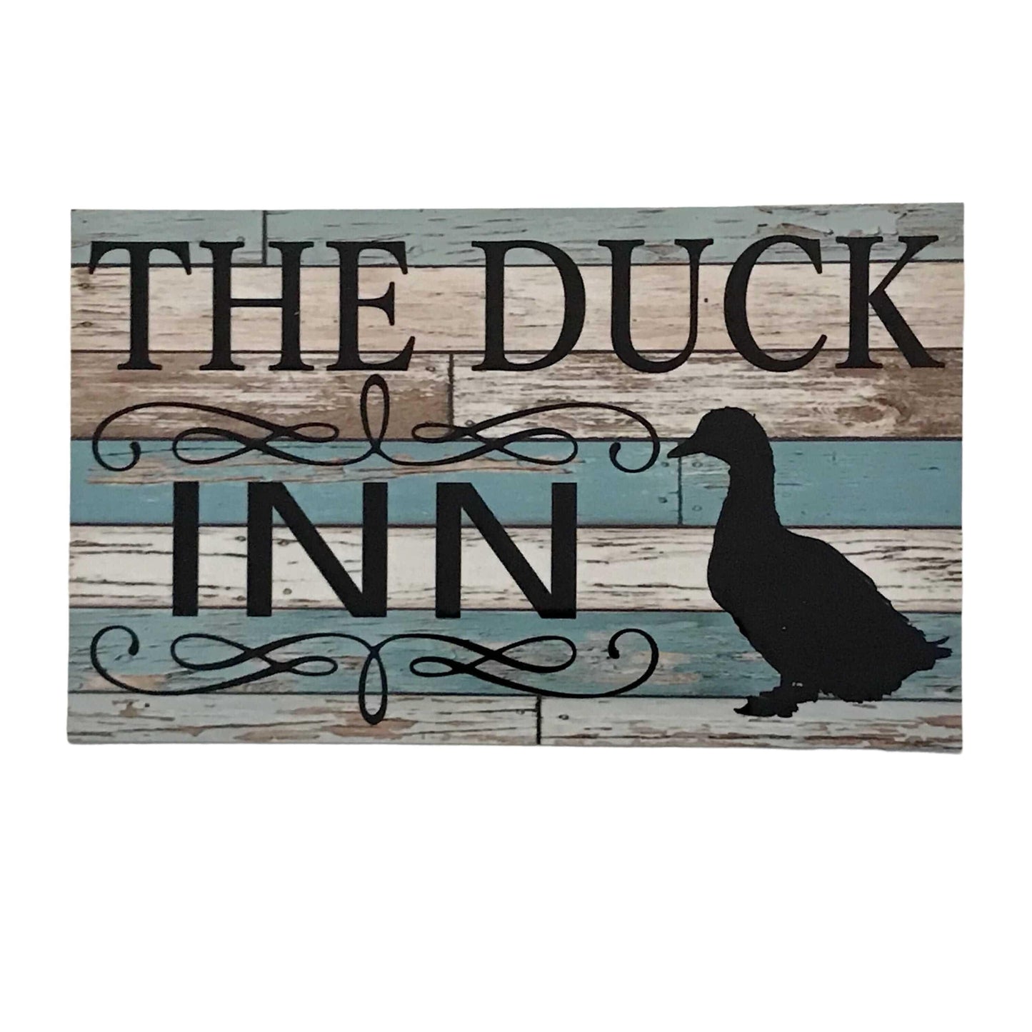 The Duck Inn Blue Sign - The Renmy Store Homewares & Gifts