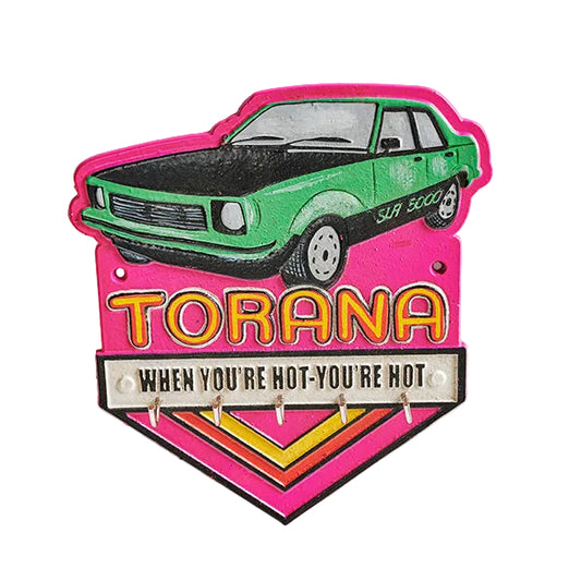 Holden Torana Key Hook Rack Vintage Cast Iron 22cm