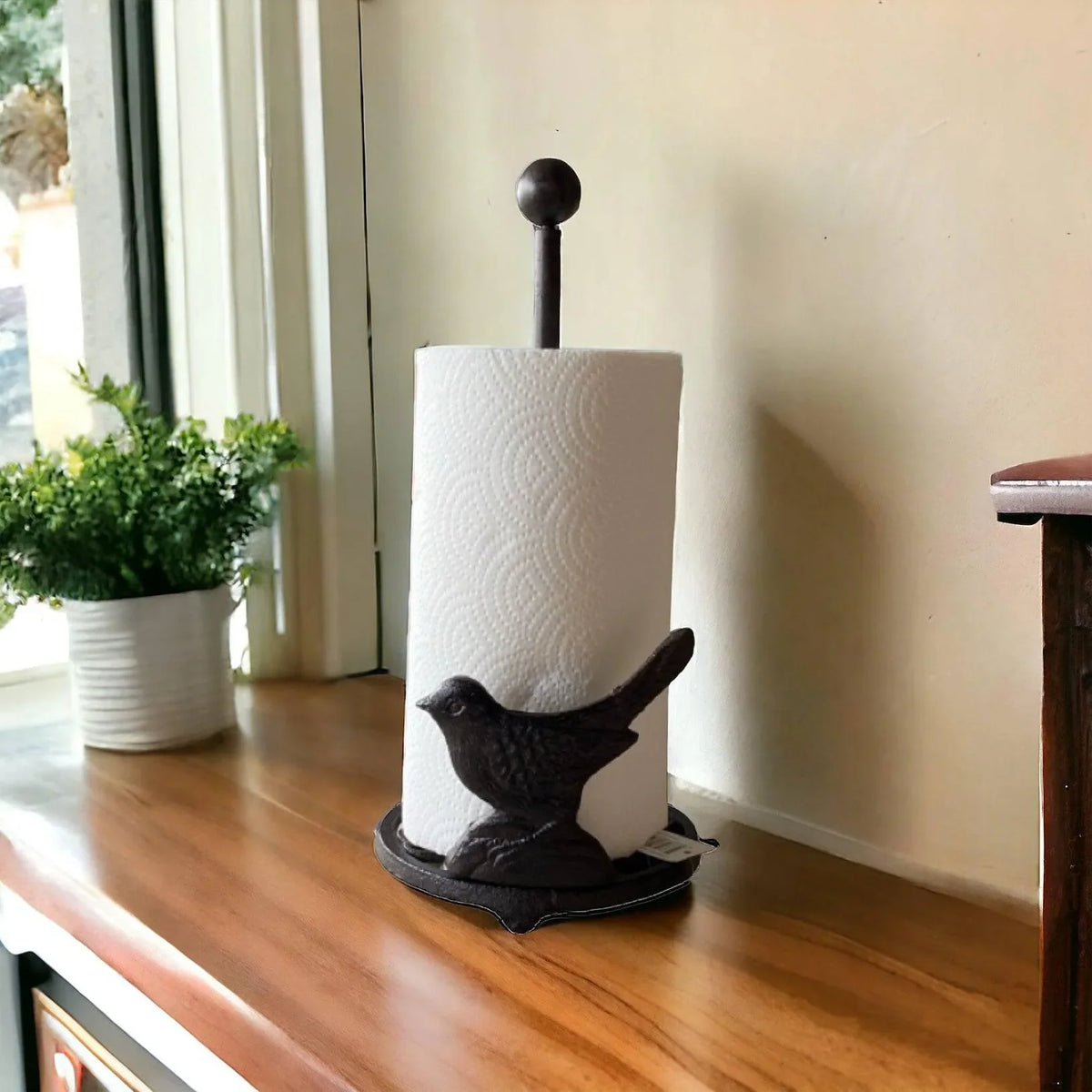 Paper Towel Dispenser Holder Bird - The Renmy Store Homewares & Gifts