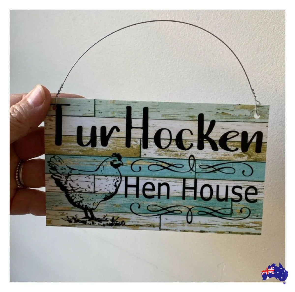 Chicken Chick Inn Custom Personalised Sign - The Renmy Store Homewares & Gifts