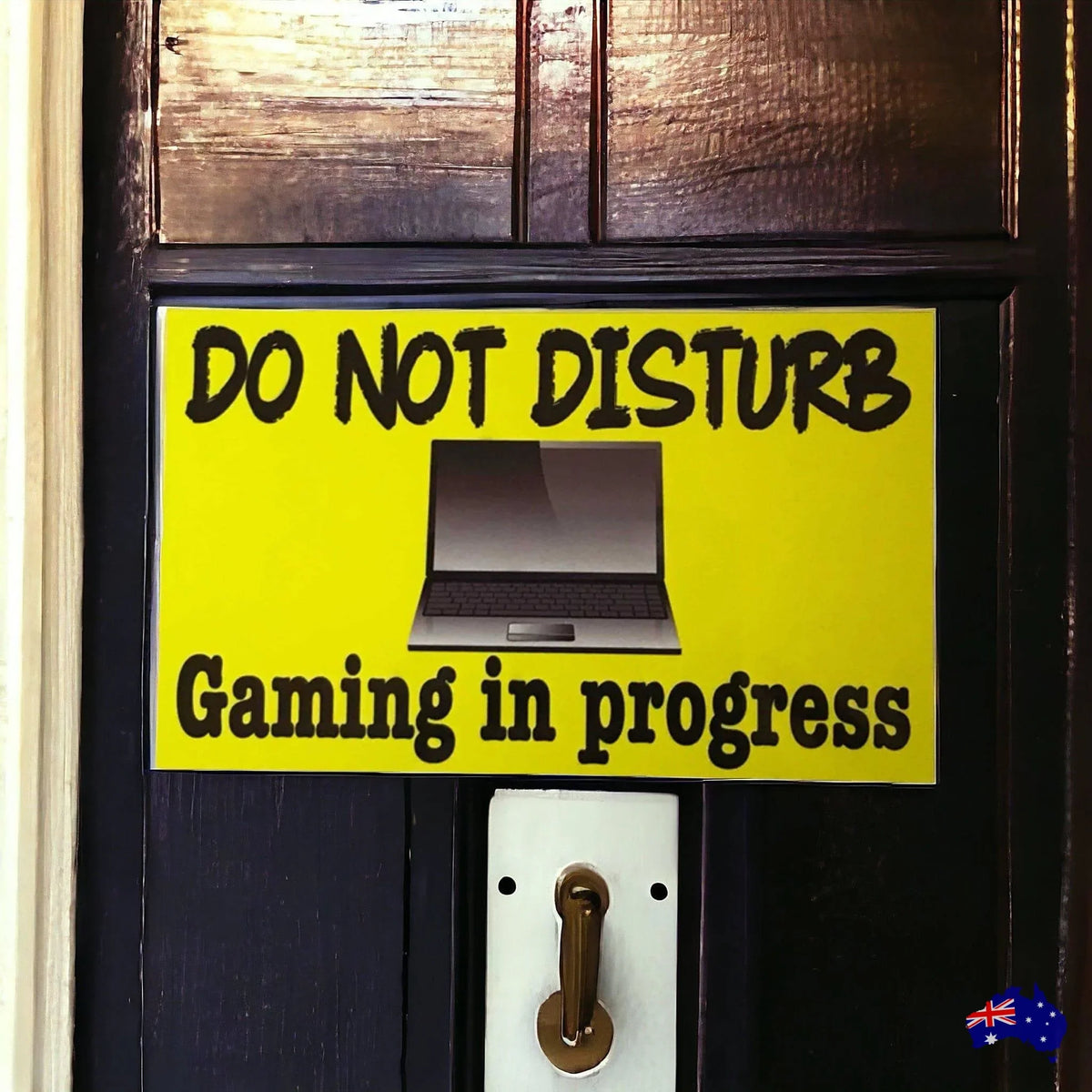 Computer Gaming In Progress Do Not Disturb Sign - The Renmy Store Homewares & Gifts