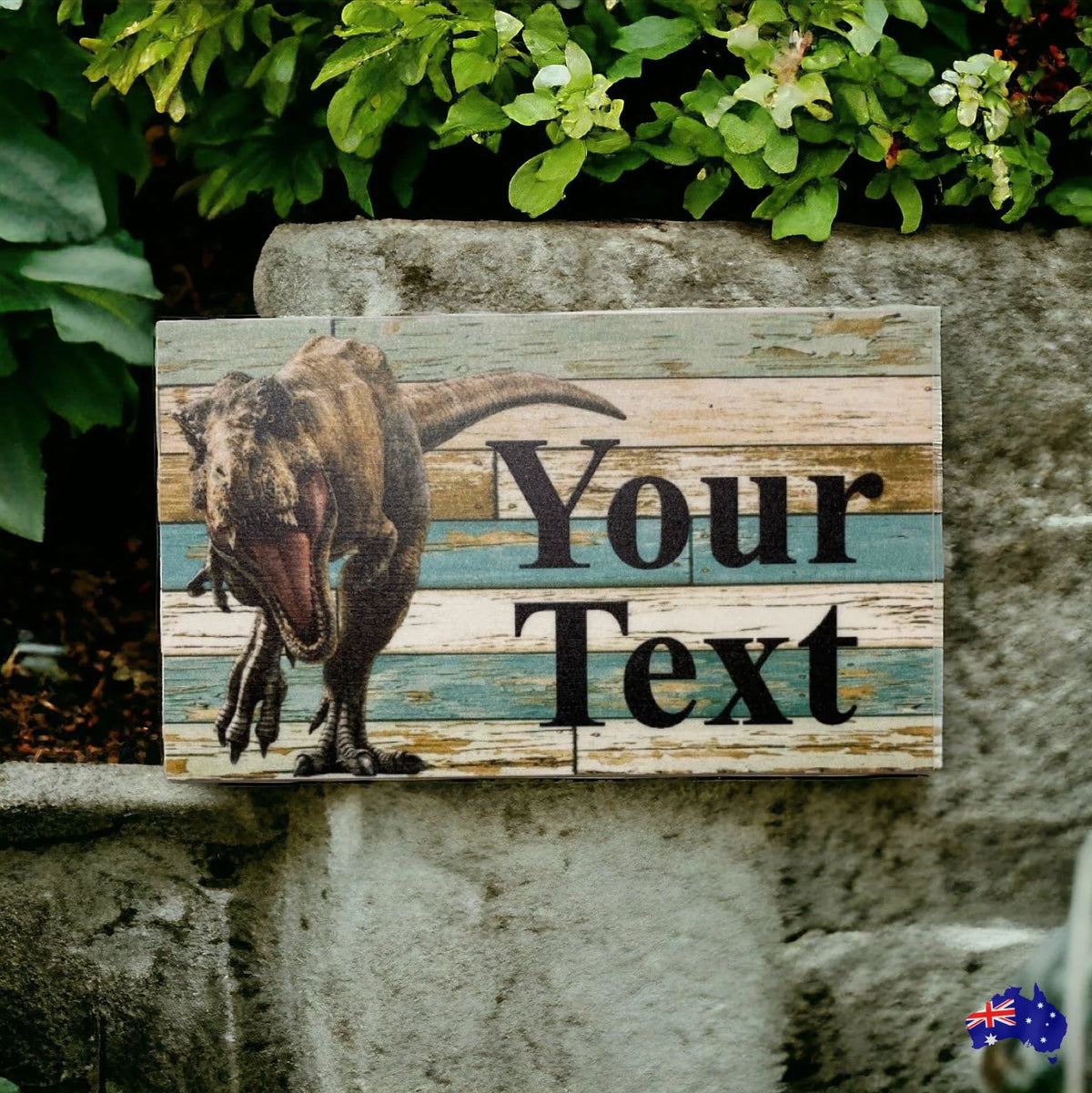 Dinosaur Custom Personalised Sign - The Renmy Store Homewares & Gifts