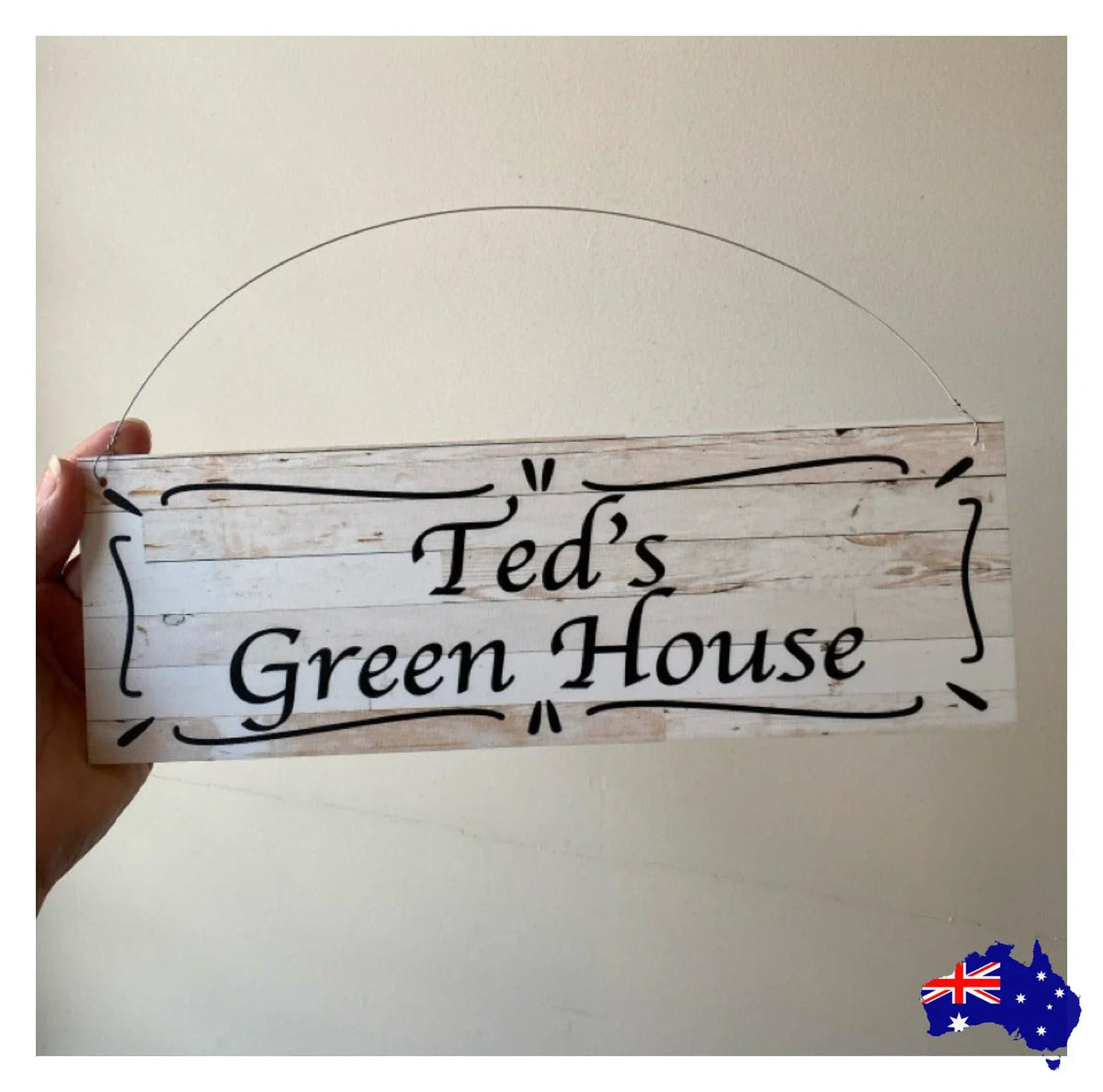Cottage Custom Personalised Rustic Chic Sign - The Renmy Store Homewares & Gifts