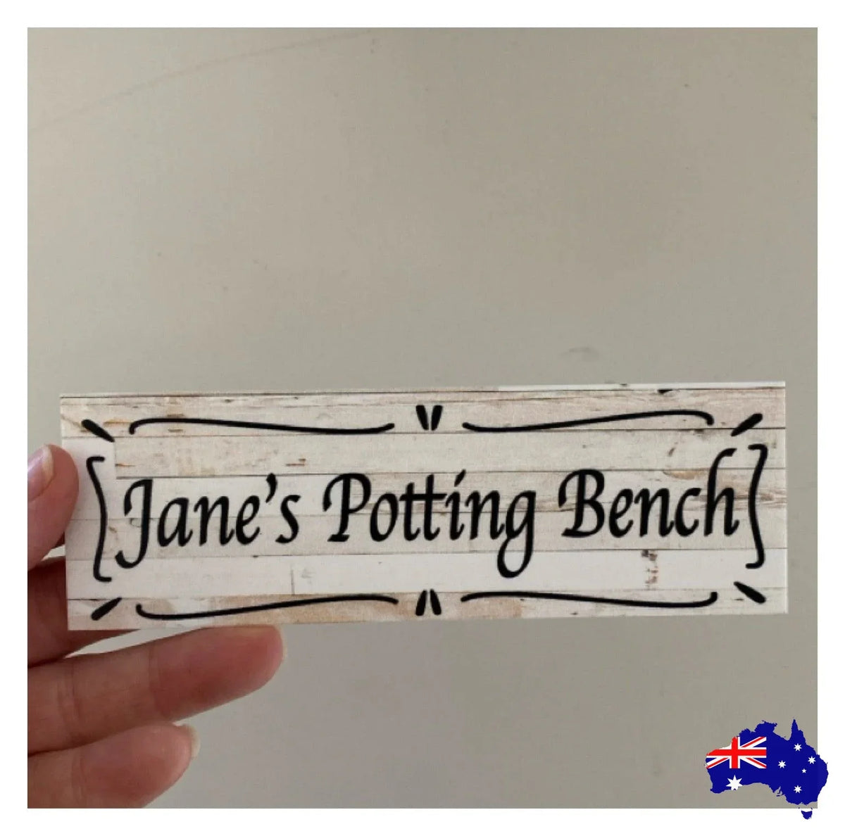 Cottage Custom Personalised Rustic Chic Sign - The Renmy Store Homewares & Gifts