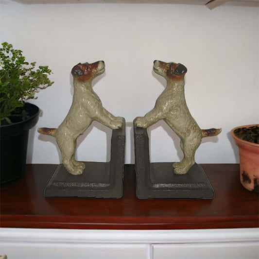 Book Ends Bookend Dog Terrier - The Renmy Store Homewares & Gifts 