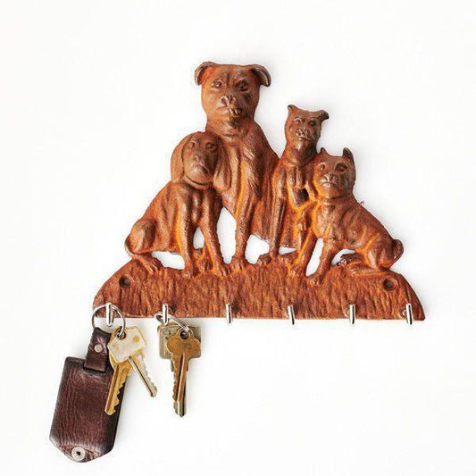 Dog Hook Key Rack Vintage - The Renmy Store Homewares & Gifts