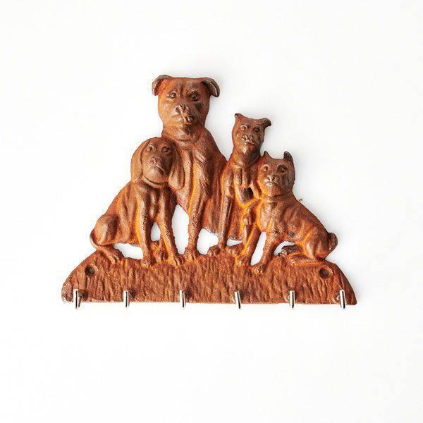 Dog Hook Key Rack Vintage - The Renmy Store Homewares & Gifts