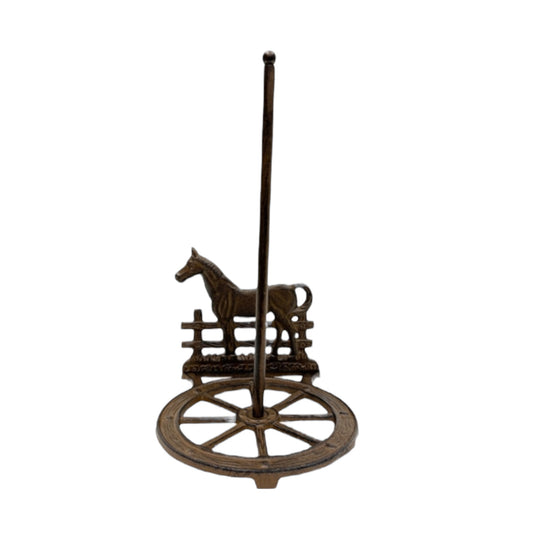 Horse Paper Towel Holder - Farmhouse Kitchen Dispenser