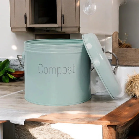 Compost Bin Bucket Vintage Farmhouse - The Renmy Store Homewares & Gifts